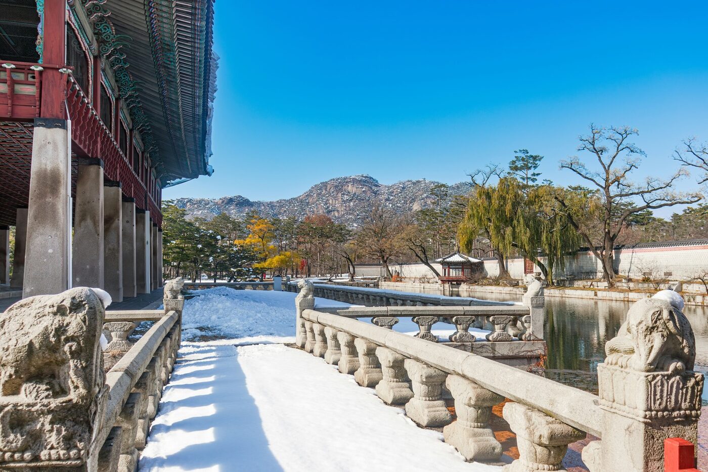 경복궁 겨울 풍경